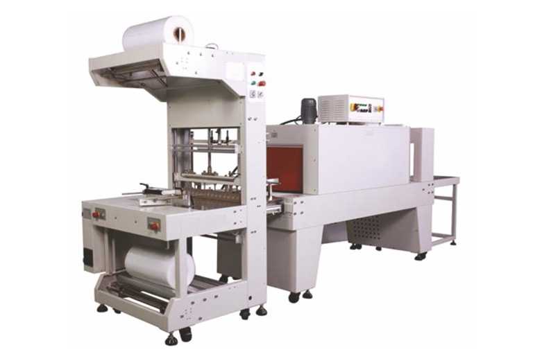 Semi Automatic Sleeve Wrapper - Web Sealer with Shrink Tunnel